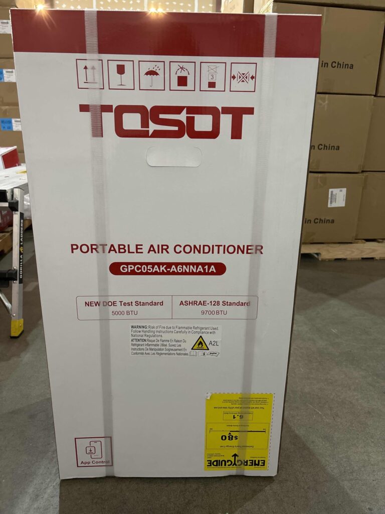 TOSOT 9,700BTU (5,000 BTU SACC) Portable Air Conditioner, Smart Wifi Control, AC Unit with Dehumidifier, Fan, Window Kit for Easy Installation, Cool Rooms Up to 300 Square Feet, Shiny Series - Image 2