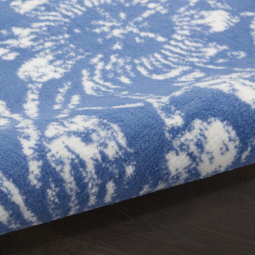 Nourison Whimsicle Floral Blue 8'4" x 11'6" Area Rug, Easy Cleaning, Non Shedding, Bed Room, Living Room, Dining Room, Kitchen (8x12) - Image 4