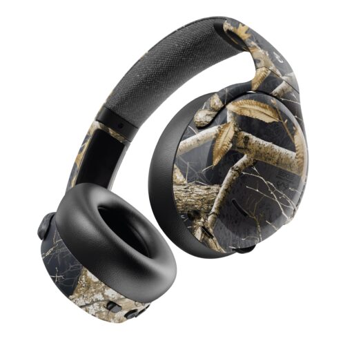 Skullcandy Crusher ANC 2 Over-Ear Active Noise Cancelling Wireless Bluetooth Headphones with Sensory Bass, Alexa Voice Control, 50 Hr Battery, Microphone - Realtree Edge Colors Black