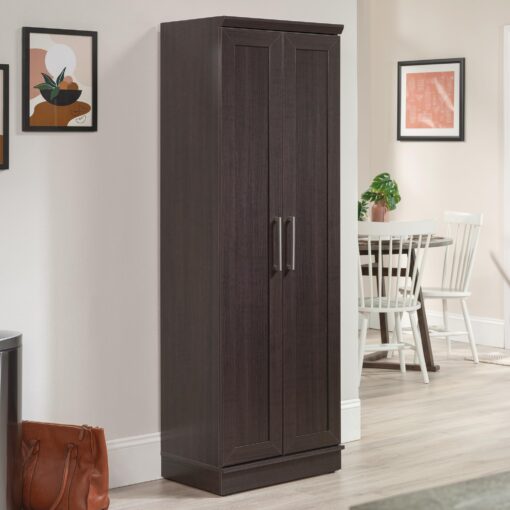 Sauder HomePlus Kitchen Pantry Storage Cabinet with Adjustable Shelves, Laundry Bathroom, L: 23.31" x W: 17.01" x H: 71.18", Dakota Oak - Image 15