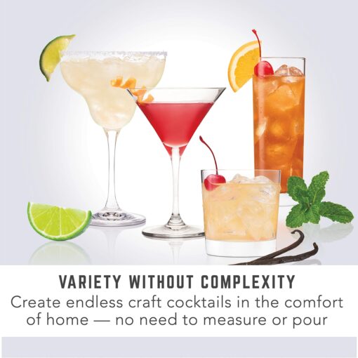 Bartesian Premium Cocktail and Margarita Machine for the Home Bar with Push-Button Simplicity and an Easy to Clean Design (55300) (Renewed) - Image 8
