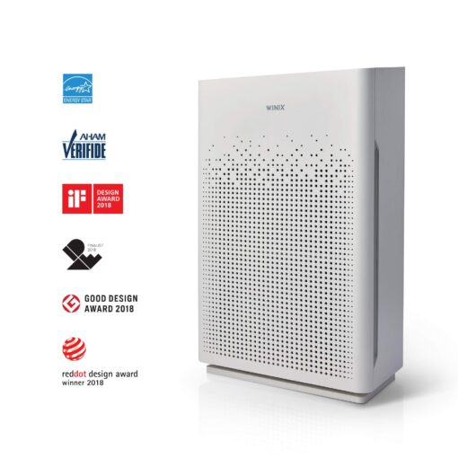 WINIX AM90 Air Purifier for Home Large Room Up to 1740 Ft² in 1 Hr With Air Quality Monitor, True HEPA, Carbon Filter and Auto Mode, Captures Pet Allergies, Smoke, Dust - Image 12