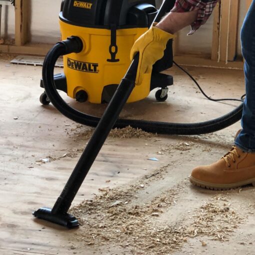 DEWALT DXV14P Shop Vacuum Wet/Dry 14 Gallon, 6 HP Wet/Dry Vac with 110 CFM Powerful Scution, Yellow - Image 3