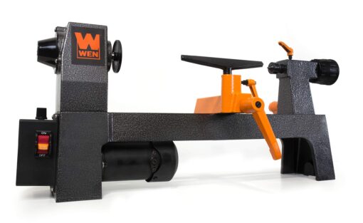 WEN LA3421 8-Inch by 13-Inch Variable Speed Mini Benchtop Wood Lathe + WEN PM01 Wooden Lathe Pen-Turning MT1 Mandrel - Image 7