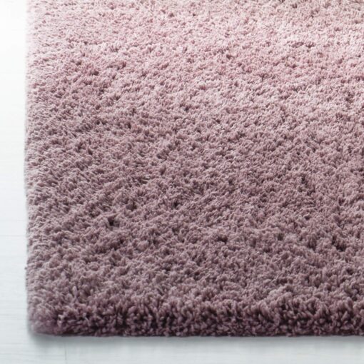 SAFAVIEH Fontana Shag Collection Area Rug - 5'3" x 7'6", Pink, Solid Design, Non-Shedding & Easy Care, 2-inch Thick Ideal for High Traffic Areas in Living Room, Bedroom (FNT800U) - Image 4
