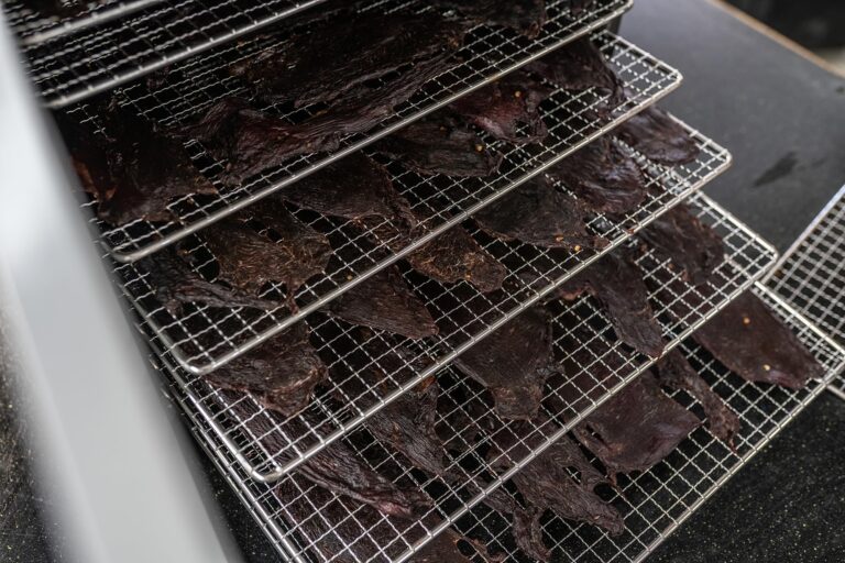 MEAT! 10 Tray Dehydrator with 10 Dishwasher Safe Trays, LED Control Panel, and Removable Drip Tray for Dehydrating Fruits, Vegetables, and Meat - Image 2