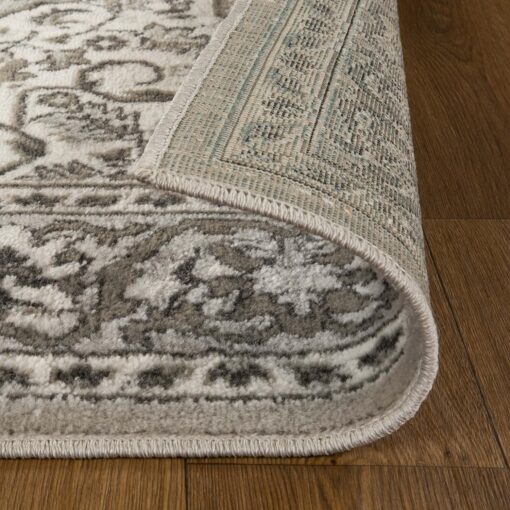 Superior Glendale 3 Piece Indoor Area Rug Set, Jute Back, Oriental Floral Medallion Decor for Hallway, Office, Kitchen, Bedroom, Living Room Floors, Plush Rugs, 2' x 3', 2' 7" x 8', 5' x 8', Rivulet - Image 4