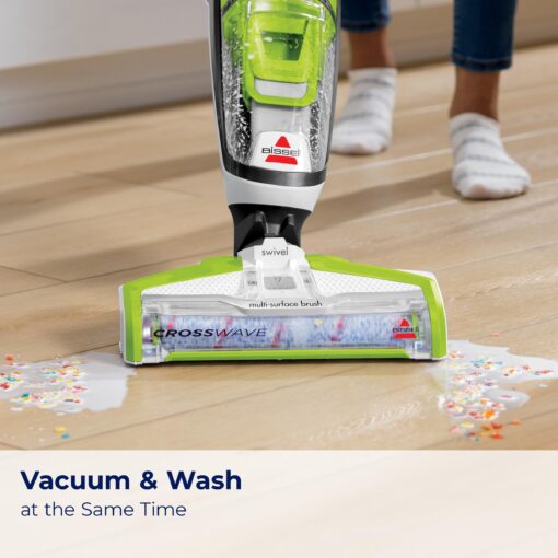 Bissell Crosswave Turbo Vacuum Mop All in One Wet and Dry Vac Combo Hard Floor & Area Rug Cleaner, 3888A - Image 7