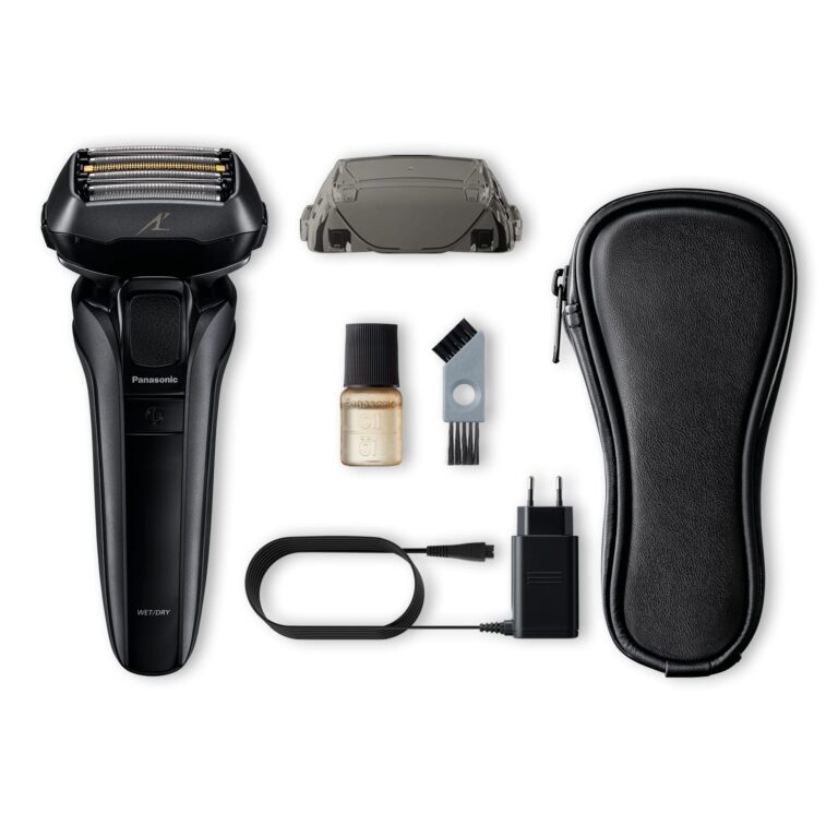 Panasonic ES-LV6U Series 900 Premium Wet/Dry Electric Shaver 5-Way Shaving Head with Linear Motor, Black - Image 5