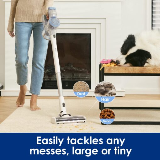 Tineco A11 Pet Cordless Stick Vacuum Cleaner, Lightweight with ZeroTangle Brush Powerful Handheld Vacuum for Hard Floor, Carpet and Pet - Image 7