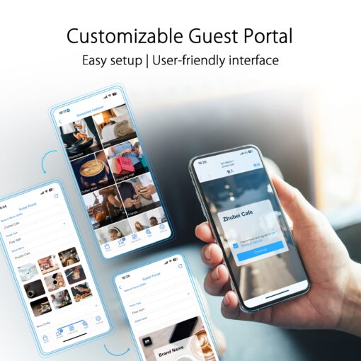 ASUS ExpertWiFi EBR63 AX3000 WiFi 6 Business Router - Custom Guest Portal & SDN, Easy Setup & Remote Management, Scalable with ExpertWiFi AIMesh, Free Commercial-Grade Security, VPN, VLAN - Image 7