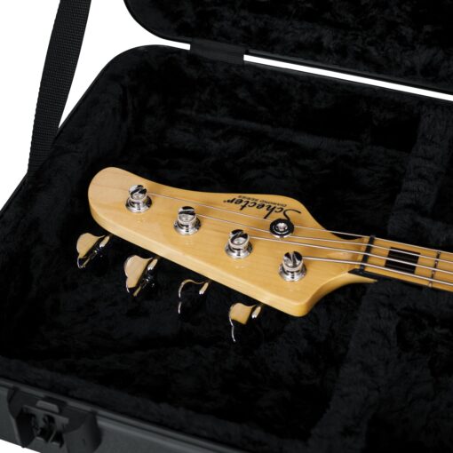 Gator Cases Molded Flight Case For Bass Guitar With TSA Approved Locking Latch; (GTSA-GTRBASS) - Image 5