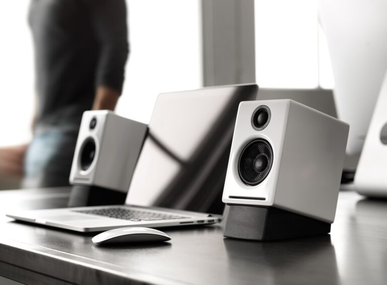 Audioengine A2+ Desktop 24 Bit Wireless Bluetooth Desktop Speakers - 60W Computer Speakers for Music and Gaming - Image 6