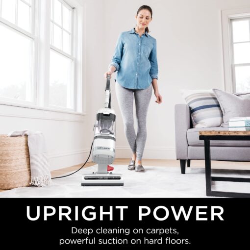 Shark LA300 Navigator Lift-Away ADV Corded Upright Vacuum, White (Renewed) - Image 4