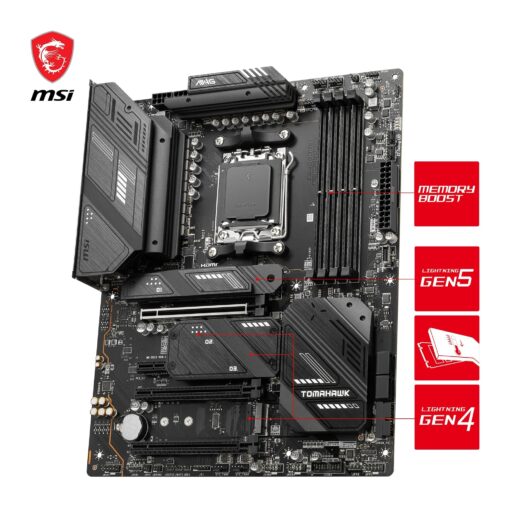 MSI MAG X670E Tomahawk WiFi Motherboard AMD X670 Socket AM5 ATX - Image 6