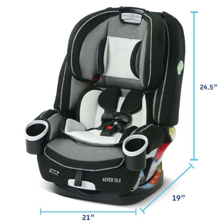 Graco 4Ever DLX 4-in-1 Car Seat, Grey, Infant to Toddler Car Seat, with 10 Years of Use, Rear-facing, Forward-facing and Booster Modes, Safe, Comfortable and Convenient - Image 4