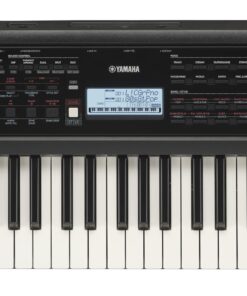 Yamaha 61 Touch Sensitive Keys Portable Keyboard for Beginners with Music Rest, Power Adapter PSR-E383