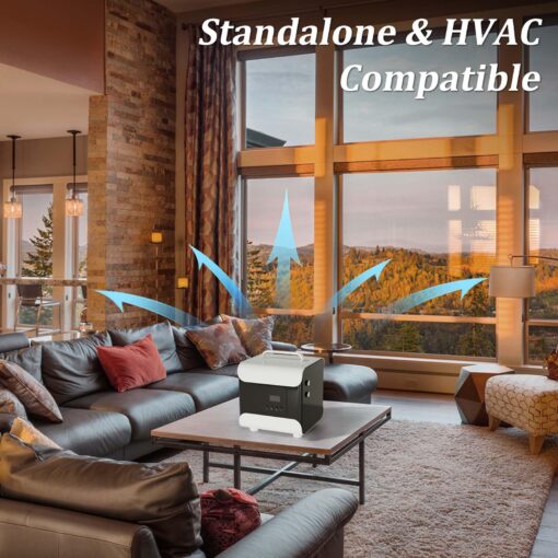 Whole House HVAC Scent Diffuser - 5000 Sq Ft Coverage, Wi-Fi & Bluetooth App Control, 1000ML Hotel Collection, Waterless Cold Air Diffuser for Large Rooms & Commercial Use, Metal Design - Image 5