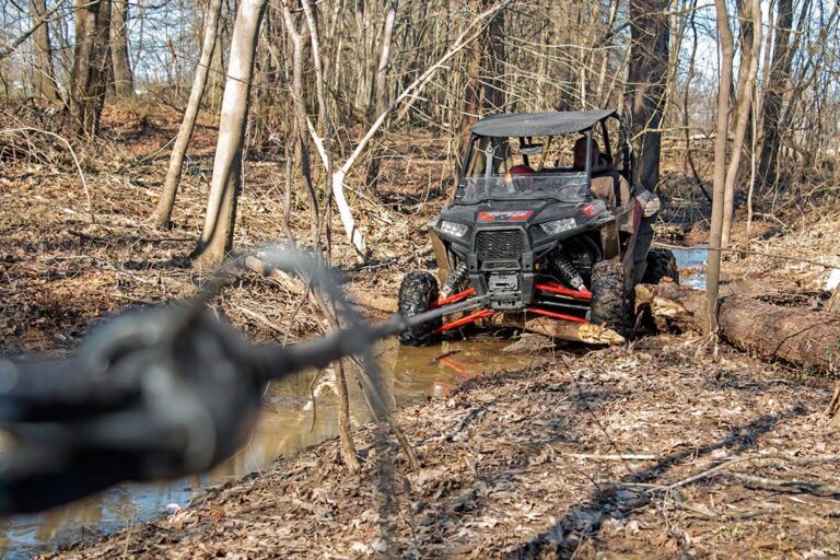 Rough Country 4,500LB UTV Electric Winch | 1.4HP | Synthetic Rope - RS4500SA - Image 3