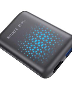 Wireless Carplay & Android Auto Adapter, Carplay AI Box 2.0 with YouTube/Netflix/Tiktok, Streaming HDMI Devices Carplay Dongle for OEM Wired CarPlay Cars