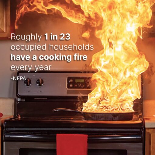 FireAvert - Electric Auto Stove Shut-Off Safety Device (3 or 4 Prong), Oven Monitoring Solution for Senior Citizen and Elderly Parents, As Seen On Shark Tank (3-Prong) - Image 9