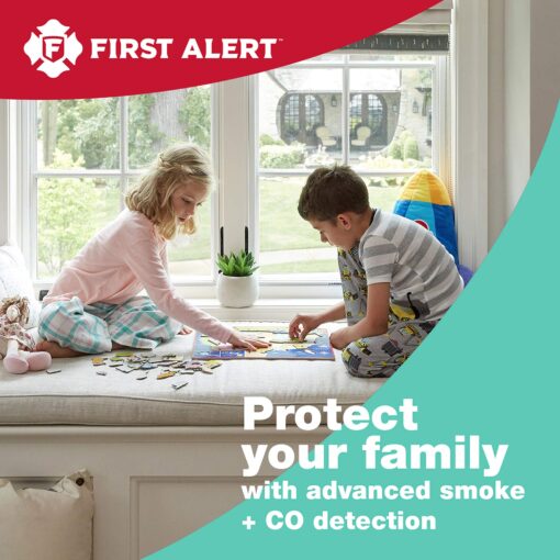 FIRST ALERT BRK SC9120B-3 Hardwired Smoke and Carbon Monoxide (CO) Detector with Battery Backup, White, Pack of 3 - Image 8