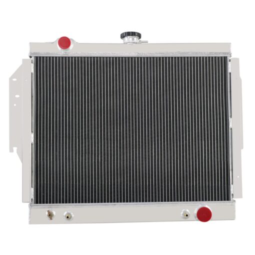 KUUHLERSAT Radiator for 1979-1993 Dodge D150 D200 D250 D350 W150 W250 Ramcharger 5.9L, 3 Row Aluminum Radiator