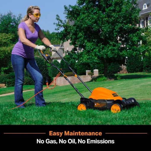 LawnMaster ME1218X Electric Lawn Mower 12AMP 19-Inch - Image 4