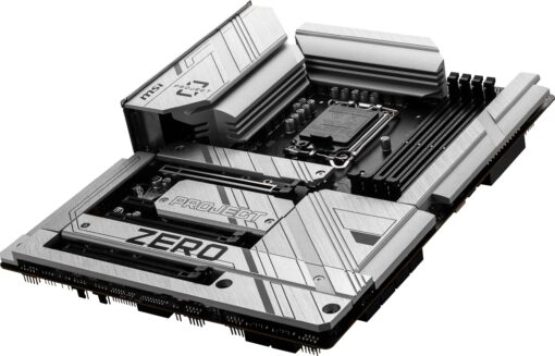 MSI Z790 Project Zero Gaming Motherboard (Support 14th/13th/12th Gen Intel Processors, LGA 1700, DDR5, PCIe 5.0, M.2 Slots, 2.5Gbps LAN, USB 3.2 Gen2, HDMI/DP, Wi-Fi 7, Bluetooth 5.4, ATX) - Image 6