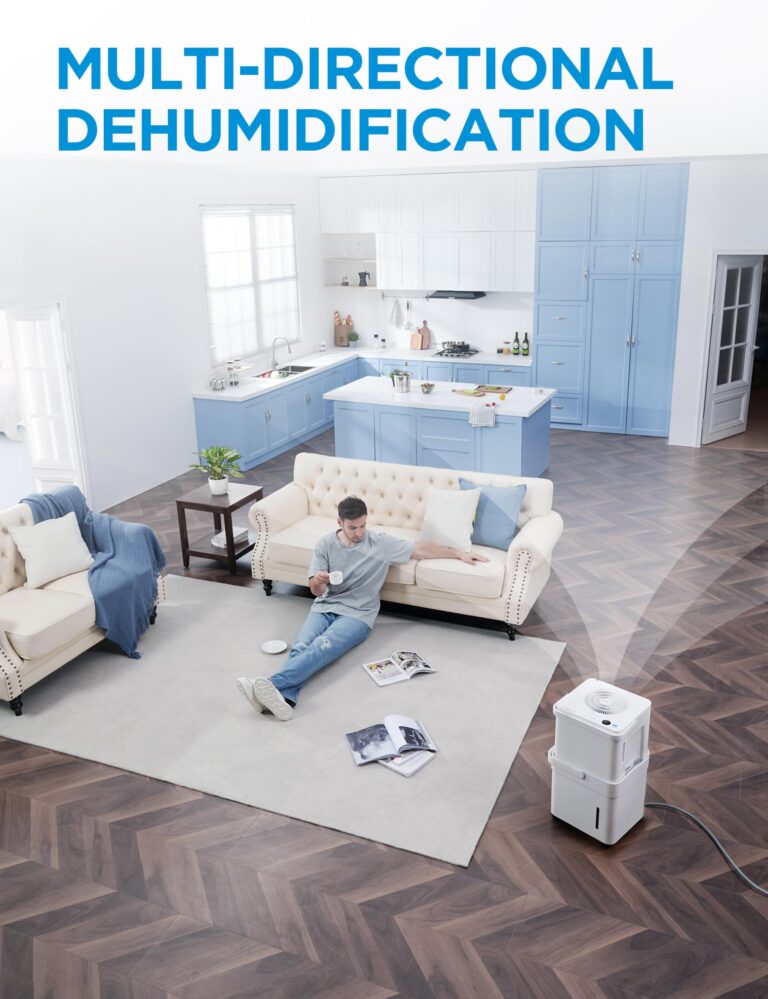 Midea Cube 20 Pint Dehumidifier for Basement, Up to 1,500 Sq. Ft. dehumidifier with drain hose, ENERGY STAR Certificated, Smart Control, Compatible with Alexa, White - Image 10