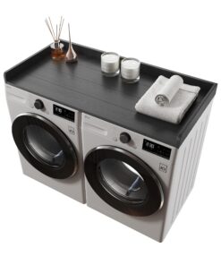 ClimbHope Washer Dryer Countertop HDPE No Installation - Washer and Dryer Topper Covers for The Top Laundry Room Organization and Storage Waterproof