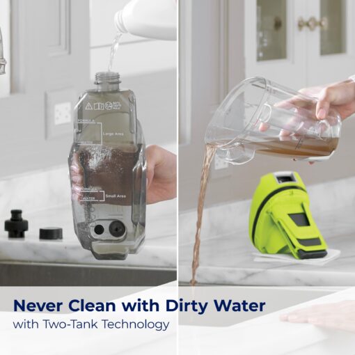Bissell Crosswave Turbo Vacuum Mop All in One Wet and Dry Vac Combo Hard Floor & Area Rug Cleaner, 3888A - Image 5