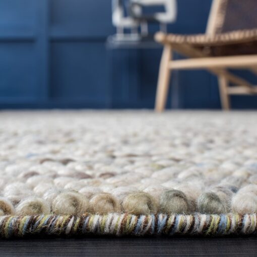 SAFAVIEH Natura Collection Runner Rug - 2'3" x 8', Ivory & Multi, Handmade Farmhouse Wool, Ideal for High Traffic Areas in Living Room, Bedroom (NAT620D) - Image 5