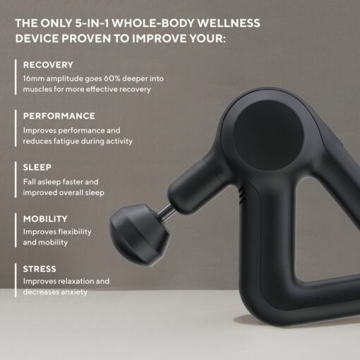 TheraGun Prime Quiet Deep Tissue Therapy Massage Gun - Bluetooth Enabled, Electric Percussion Massage Gun & Personal Massager for Pain Relief in Neck, Back, Leg, Shoulder and Body (Prime G4) - Image 9
