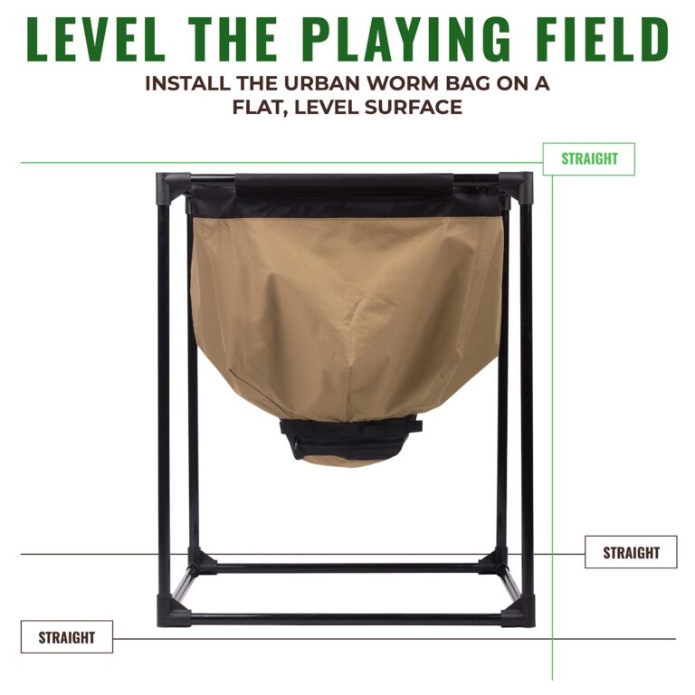 Urban Worm Bag Worm Composting Bin Version 2 - Easy Harvest with Fully Removable Zipper-Free Bottom - Image 3