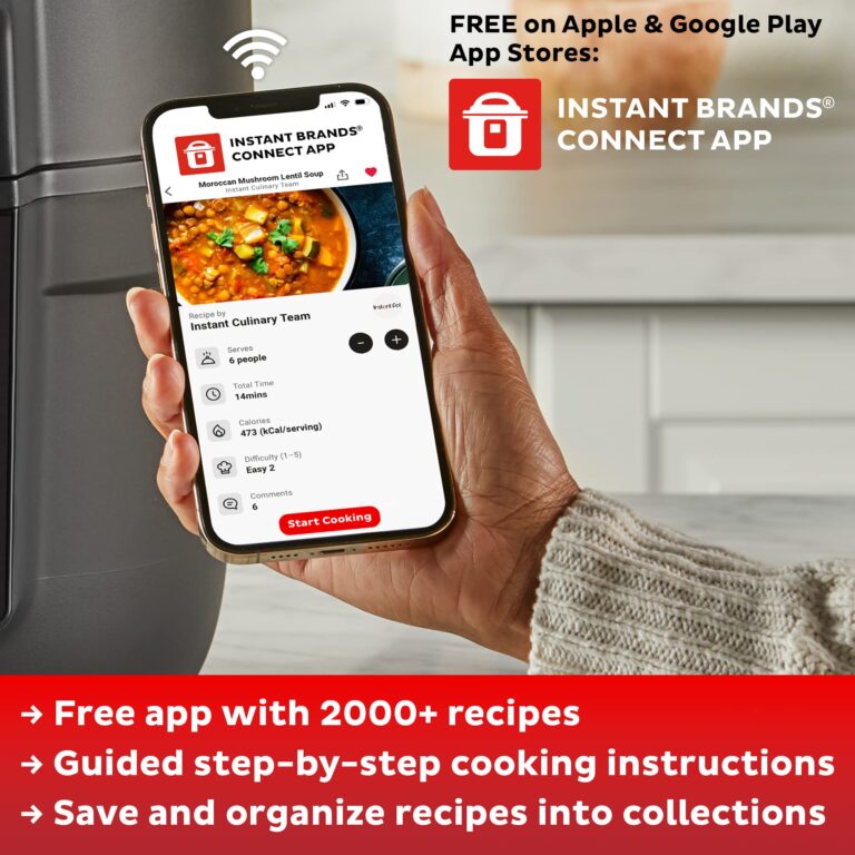 Instant Pot Pro Crisp 11-in-1 Air Fryer and Electric Pressure Cooker Combo with Multicooker Lids that Air Fries, Steams, Slow Cooks, Sautés, Dehydrates, & More, Free App With Over 800 Recipes, 8 Quart - Image 2