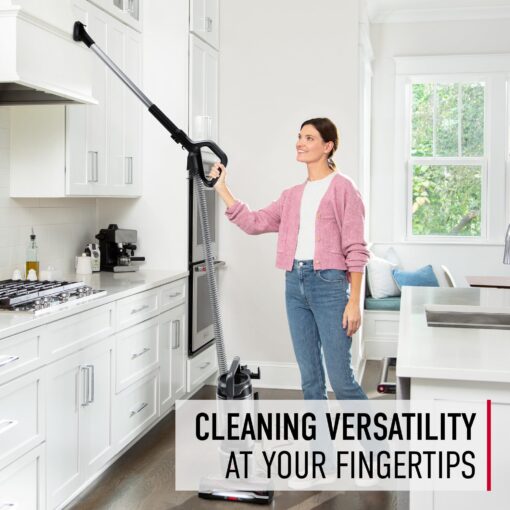 Hoover WindTunnel Tangle Guard Bagless Vacuum Cleaner, Corded Upright Vacuum, HEPA Media Filtration, Anti-Hair Wrap, Headlights, Swivel Steering, Corded Vacuum Cleaners for Home Use - Image 2
