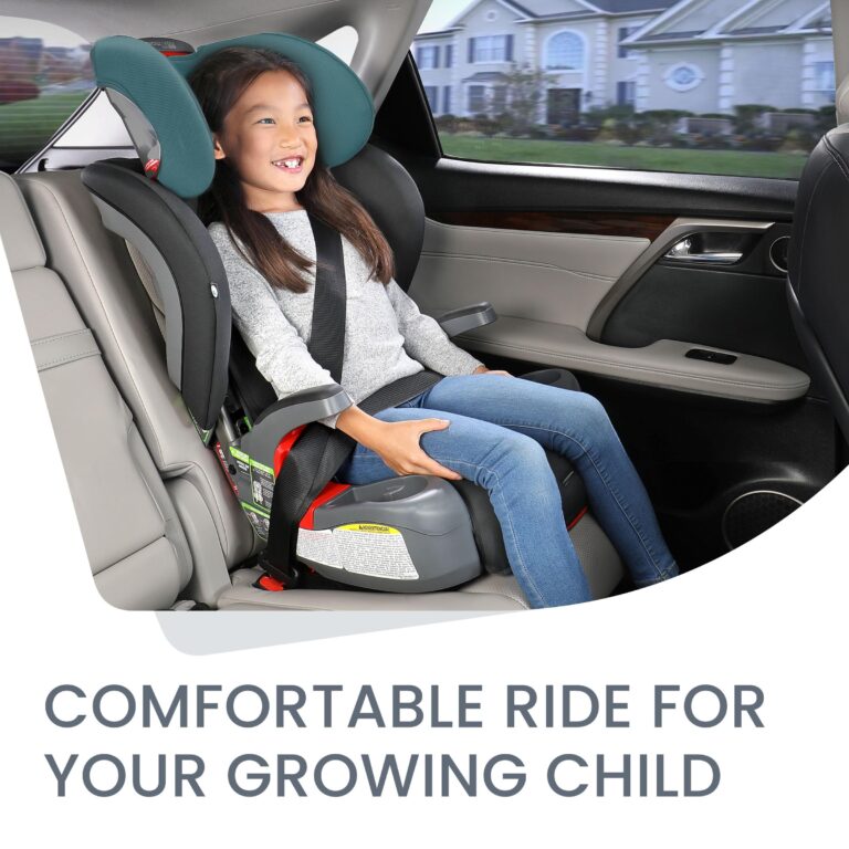 Britax Grow with You ClickTight Harness-2-Booster Car Seat, 2-in-1 High Back Booster, Green Contour - Image 4