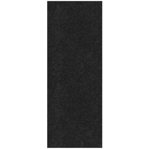 Ottomanson 2'7" x 24' Commercial-Grade Hallway Runner with Scraper Pile - Extra Durable Non-Slip Rug Mat for Indoor & Outdoor Use - Ideal for Kitchen, Entryway & Garage - High-Traffic Carpet, Black - Image 4