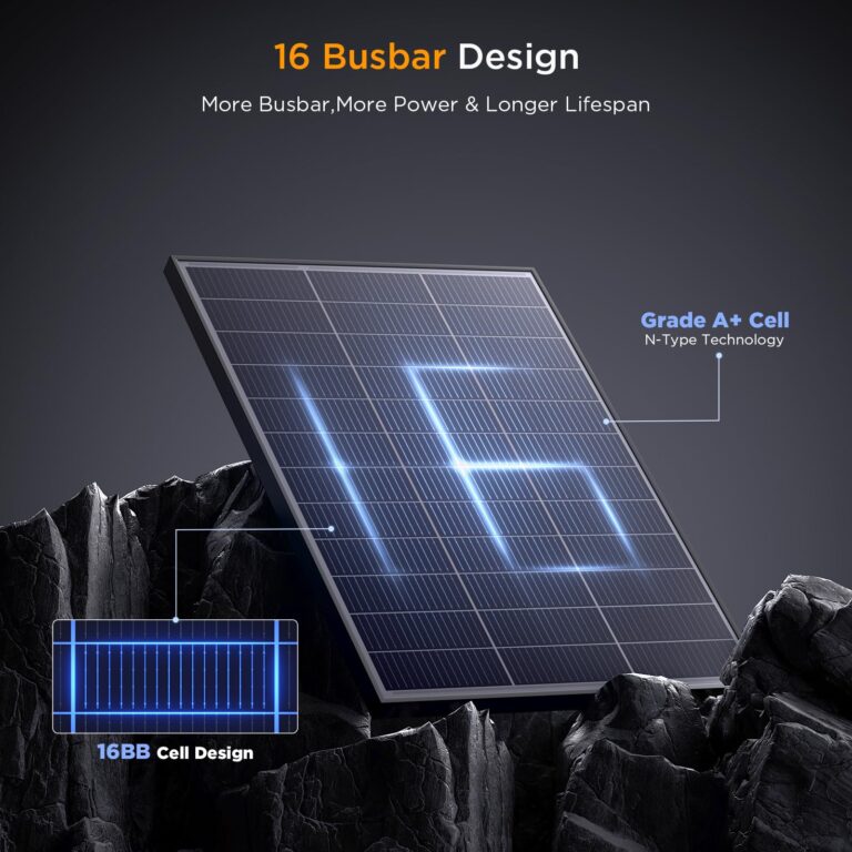 Callsun N-Type 16BB 200 Watt Solar Panel 12V, 2Pcs 100W Monocrystalline Solar Panel, 25% High Efficiency PV Modules, Ideal for RV, Trailer, Camper, Marine, Rooftop, Home, Off-Grid (100w 2-Pack Panels) - Image 7