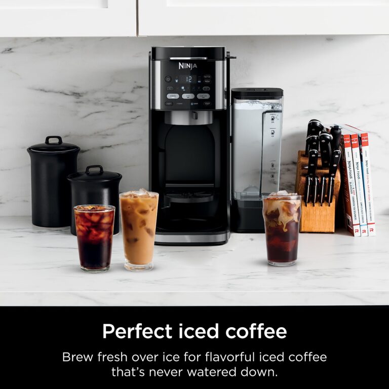 Ninja Drip Coffee Maker With K Cup Combo, DualBrew Pro Specialty Coffee Machine, Hot and Iced Coffee Maker Compatible with K-Cup Pods, 12 Cup Single Serve Coffee Maker with Paper Filter, CFP101 - Image 8
