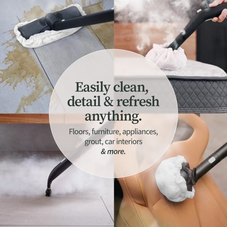 Dupray Neat Steam Cleaner with 17-Piece Kit – Powerful, chemical-free cleaning for floors, cars, tiles, grout, and more, offering versatile, deep cleaning performance - Image 6
