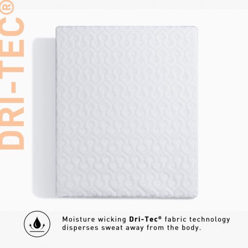 Bedgear King Dri-Tec Waterproof Mattress Protector - Noiseless and Moisture-Wicking Cover for Bed - Hypoallergenic, Washable, and Breathable Pad - Image 5