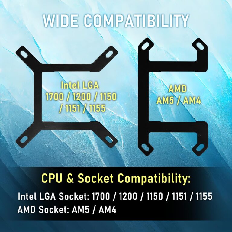 BitFenix Cube AIO ARGB CPU Liquid Cooler 360mm Radiator Black, Intel LGA1700/AMD AM5 Ready, Innovative Pump with Lift of 1.8 M/high Efficiency 5500RPM/ Silent 15DB, Made in Taiwan - Image 4