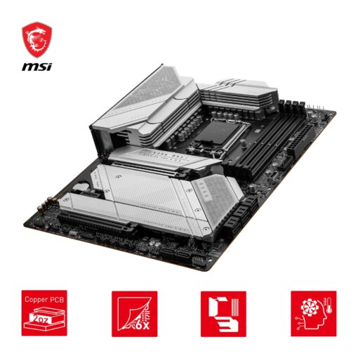 MSI MPG Z790 Edge TI MAX WiFi Gaming Motherboard (Supports 12th/13th Gen Intel Processors, LGA 1700, DDR5, PCIe 5.0, M.2, 2.5Gbps LAN, USB 3.2 Gen2, Wi-Fi 7, ATX) - Image 5