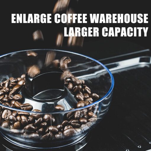MIROX Espresso Machine 15 Bar, Coffee Maker With Milk Frother Steam Wand, Built-In Bean Grinder, Combo Cappuccino Machine with 70oz Removable Water Tank (ABS high-strength plastic shell) - Image 3