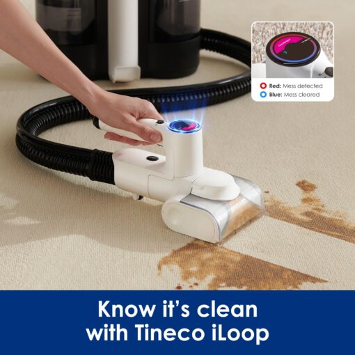 Tineco CARPET ONE Spot Smart Cordless Carpet and Upholstery Spot Cleaner, Portable, Lightweight, Quiet Operation, LED Screen - Image 6