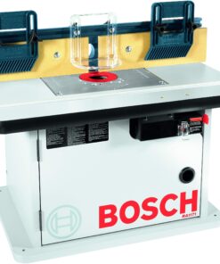 BOSCH RA1171 25-1/2 in. x 15-7/8 in. Benchtop Laminated MDF Top Cabinet Style Router Table with 2 Dust Collection Ports