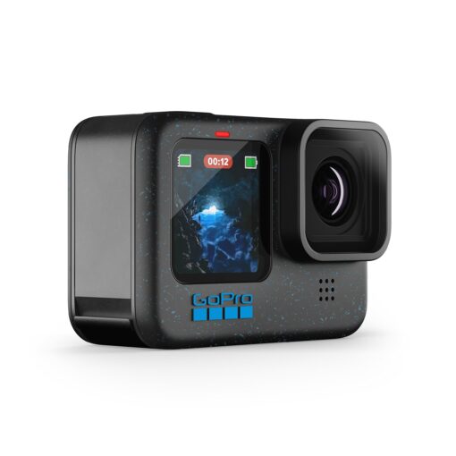GoPro HERO12 Black - Waterproof Action Camera with 5.3K60 Ultra HD Video, 27MP Photos, HDR, 1/1.9" Image Sensor, Live Streaming, Webcam, Stabilization - Image 3