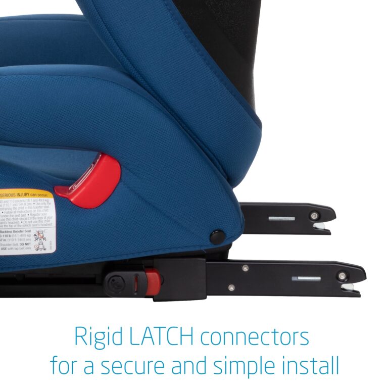 Maxi-Cosi High Back Booster Seats for Cars 40-100 lbs, Rodi Sport, Essential Blue - Image 10